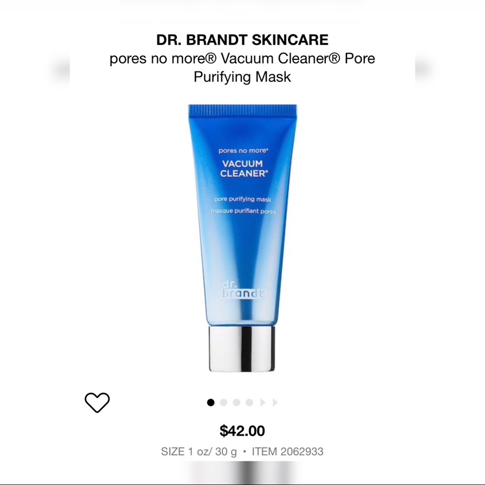 DR. BRANDT
Pores No More Vacuum Cleaner